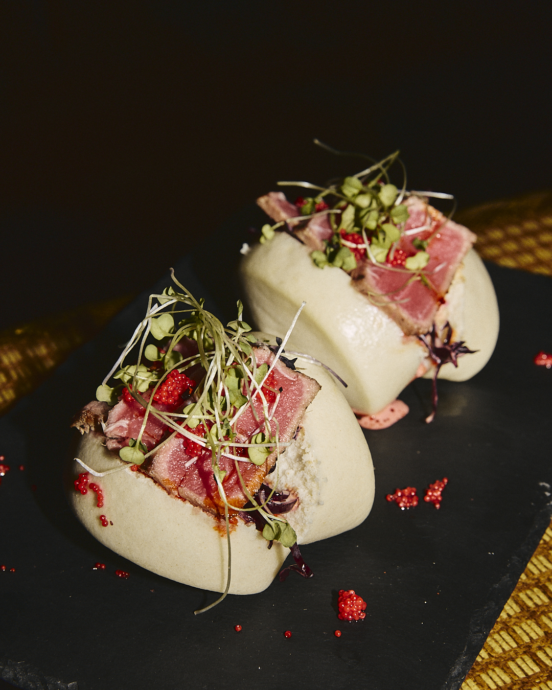 Bao Bun au tataki de thon